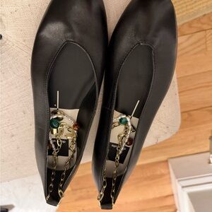 dolce vita flats with ankle details